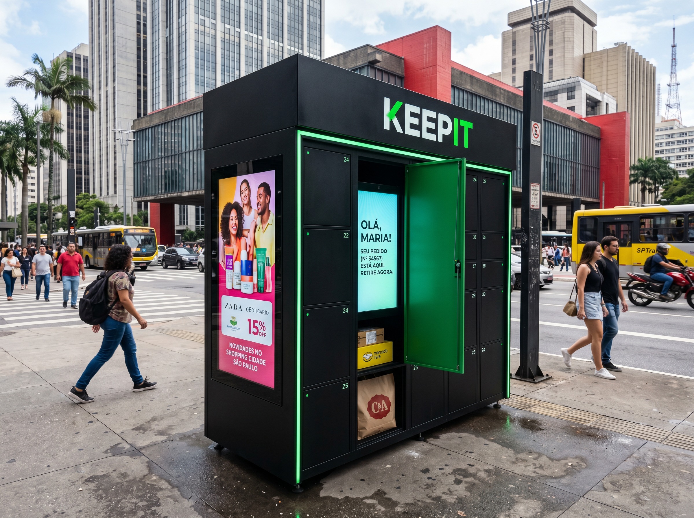 Hub KEEPIT na Avenida Paulista